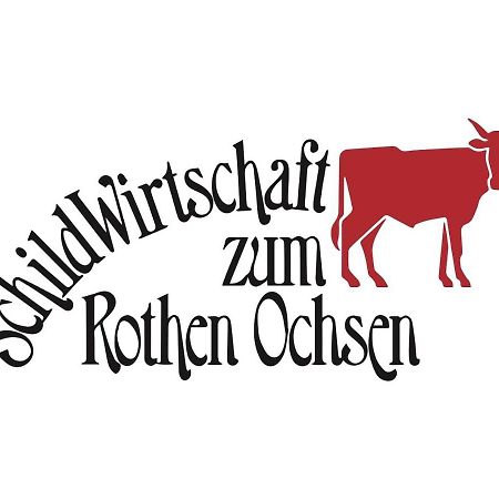 Schildwirtschaft Zum Rothen Ochsen Hotel Laupheim Exterior foto