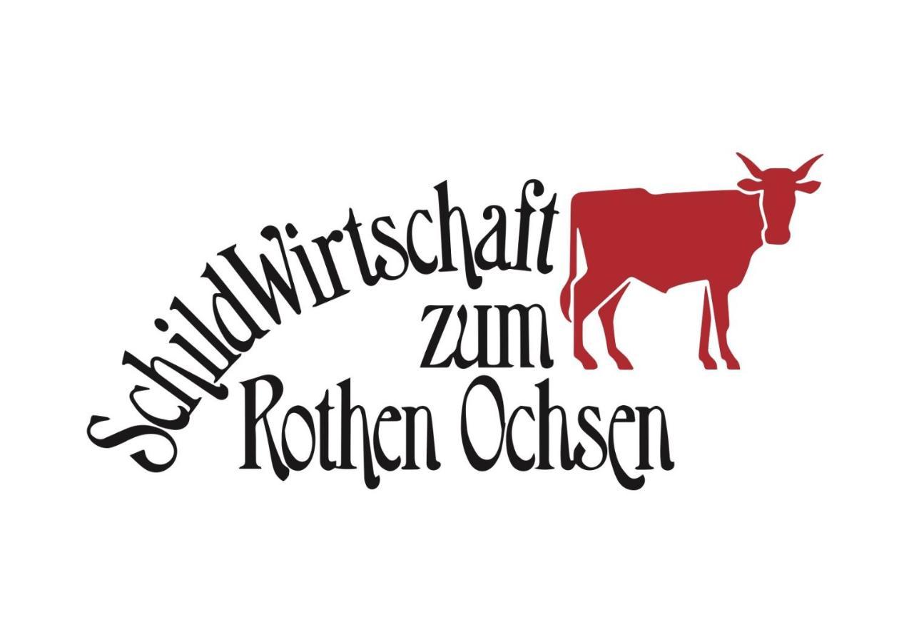Schildwirtschaft Zum Rothen Ochsen Hotel Laupheim Exterior foto